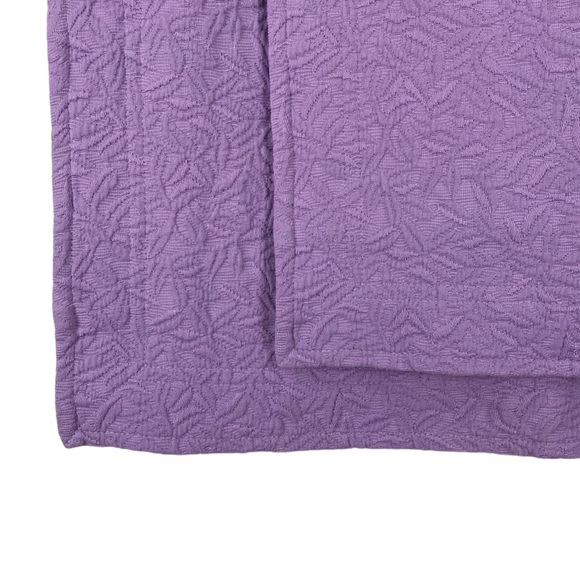 L.L. Bean Bedding Ll Bean Set Of 2 Standard Shams Matelasse Purple